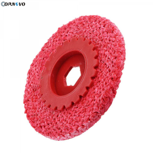 Red Hemp Polishing Wheel for Compound Buffing