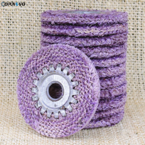 Purple Hemp Polishing Wheel for Compound Buffing