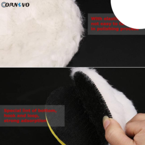 Sheepskin Buffing Pads for Polishing Systems