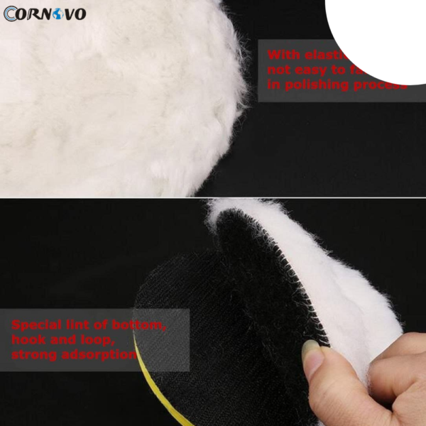 sheepskin buffing pads 2 1