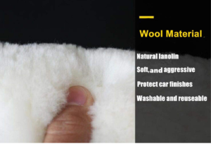 6-Inch Sheepskin Buffing Pad for Polishing