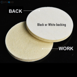 Hook-and-Loop Felt Polishing Discs for Compound Work