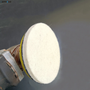 Hook-and-Loop Felt Polishing Discs for Compound Work