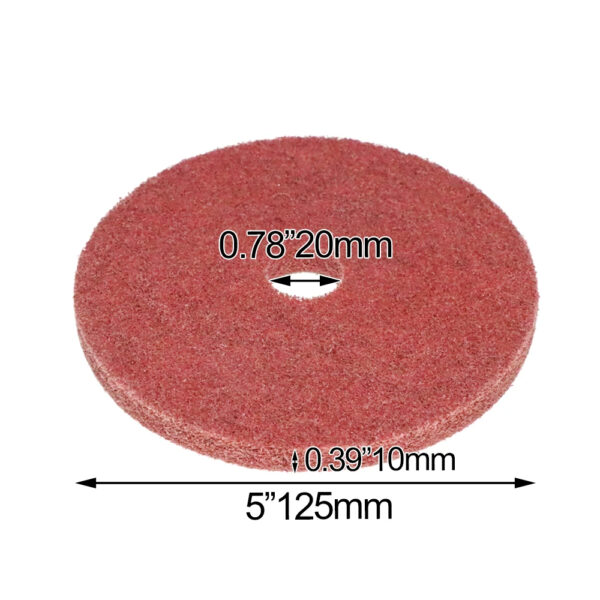 non woven unitized wheel nylon polishing wheel