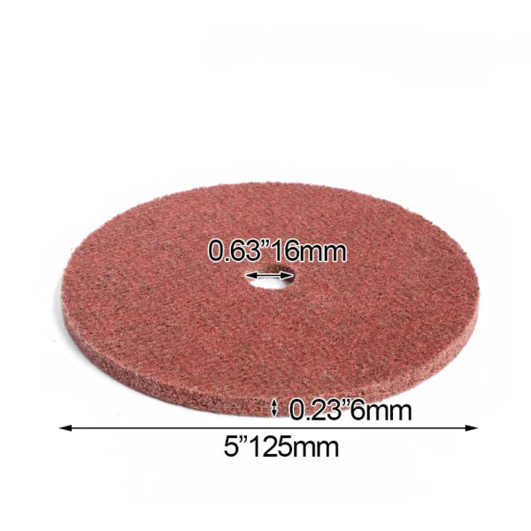 non woven unitized wheel nylon polishing wheel